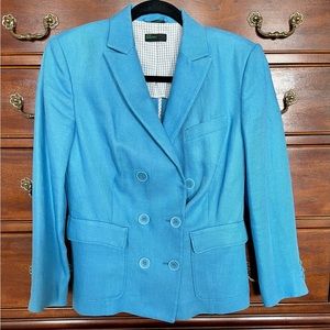 United Colors of Benetton Linen Double Breasted Jacket